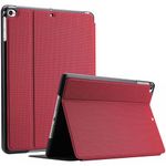 ProCase for iPad 9.7 Inch 2018 2017 (6th and 5th Generation) / iPad Air 2 / iPad Air Case, Shockproof Lightweight Slim Protective Folio Cover -Red