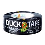 Duck 240867 MAX Strength Duct Tape, 1.88"x 35 yd, Single Roll, Black