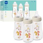 MAM Premium Glass Baby Bottles, Eas