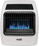 Dyna-Glo BFSS20LPT-4P 20,000 BTU Liquid Propane Blue Flame Thermostatic Vent Free Wall Heater, White