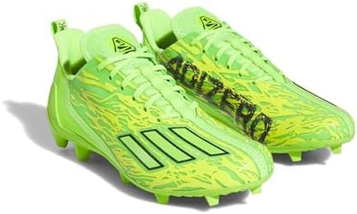 adidas Adizero 12.0 Poison Football Cleats Men's, Team Solar Green-core Black-team Semi Sol Green, 14