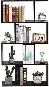 Libreria Scaffale Wenge Ufficio Moderna Contemporanea Bifacciale Divisorio Legno MDF Casa Giorno 70x23.5x127.5 Autoportante Mensole Scaffali Cubi Muro Libreria parete Scaffali legno marrone scuro