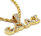 L & L Nation 14k Gold Plated Cz G.O