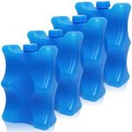 Arcccky 4 Pack Reusable Ice Pack for Breastmilk Storage, Bottle Ice Packs for Breastfeeding Working Mom