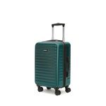 THE ASSEMBLY Hard-Sided Cabin Luggage 55Cms Premium Polycarbonate Spinner Trolley Bag 20 Inches-Forest Green