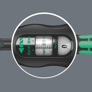 Wera Click-Torque C5 1/2" Reversible Ratchet Wrench, 80-400 Nm