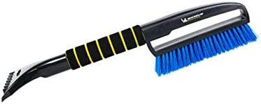 MICHELIN Car Ice Scraper with Broom | Ice Scraper with Snow Brush and Non-Slip Soft Grip | 2 in 1 Car Scraper with Snow Brushes