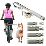 Walky Dog Plus Hands Free Dog Bicycle Exerciser Leash 2015 Newest Model with 550-lbs pull strength Paracord Leash Military Grade