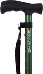 Drive Devilbiss Healthcare HurryCane - Comfort Edition Walking Stick in Pastel Green