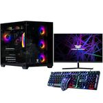 Veno Scorp Gaming PC 24" 100Hz 1MS Bundle Intel Core i7 13700KF ASUS RTX 4070 12GB GPU • Corsair 32GB 5600MHz DDR5 • 2TB NVMe • 850W PSU GOLD • Nemesis Case & Liquid Cooling • WIFI • Windows 11