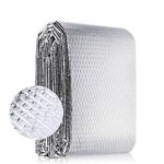 The Fellie 5m x 0.6m Aluminium Bubble Foil Sheet, Reflective Radiator Insulation Foil, Energy Saving Radiator Reflector Panels for Windows Floor Van Camper Wall Roof, 3.6mm Thickness