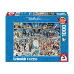 Schmidt | Renato Casaro: Hollywood - 1,000 Pieces | Adult Jigsaw Puzzle | Ages 12+