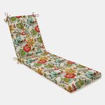 Pillow Perfect Outdoor | Indoor Alatriste Ivory Chaise Lounge Cushion 80x23x3, 80 in. L X 23 in. W X 3 in. D