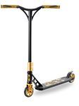 TBF Street Stunt Scooter Pro 360 Spin Tricks Push/Kicks Edition Design/Style/Colour Choice (Terra Firma Black/Gold)