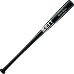 Zett BWT17084 Hard Baseball Bat, Excellent Balance, Wooden (Gochiku), 33.1 inches (84 cm), 32.1 oz (910 g), Average Black (1900)