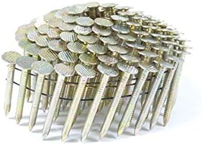 1-1/2" RING GALV COIL ROOFING NAILS 7,200ct | CRN112R