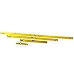 4pc Spirit Level Set 0.5 Mm/M with Ba 24" 72" 48" & 10" Scaffold Level TE840