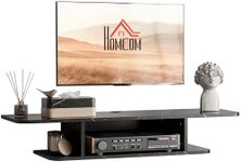 HOMCOM Floating TV Unit Stand for T