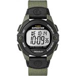 Timex Expedition Chrono-Alarm-Timer Green Fabric Strap Watch (Model: T499939J)