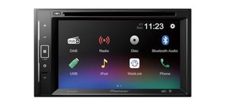 Pioneer CD/DVD Tuner AVH-A240DAB 6.2" Touchscreen Bluetooth USB WebLink FLAC