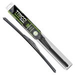 TRICO Silicone Ceramic 22 inch Automotive Replacement Windshield Wiper Blade, Ceramic Coated Silicone Super Premium All Weather Beam Blade (90-220), Black