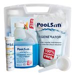 PoolSan Medium Non-Chlorine Chemical Maintenance kit for Above-ground Swimming Pools up to 12ft