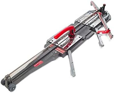 Montolit Masterpiuma 161P5 Power 5 Ergonomic Manual Tile Cutter 63.5" (161cm) Cutting Tool For Tough and Delicate Large Format Glass and Ceramic Tiles for Floor and Wall Tile Installation