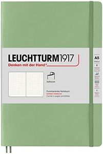 LEUCHTTURM1917 361592 Notebook Muted Colours (A5) Soft Cover Sage Dotted