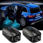 SPOORBODY 2 Pcs Custom Car Door Projector Lights, Personalized Car Door Welcome Light Logo, LED/Wireless/HD Door Lights(Text Customization)