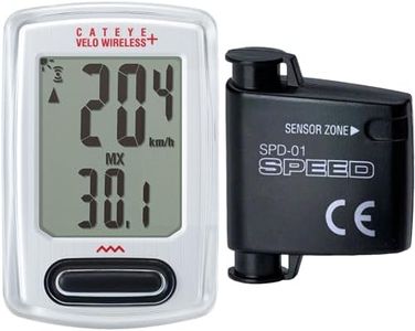 CATEYE - Velo Wireless Plus Bike Computer (White)