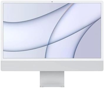 Apple 2021 iMac (24-inch, Apple M1 chip with 8‑core CPU and 8‑core GPU, 8GB RAM, 512GB) - Silver