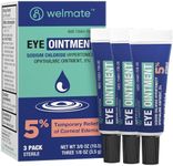 WELMATE - Eye Ointment (3 Pack) - Sodium Chloride Hypertonicity Ophthalmic Ointment 5% - Temporary Relief of Corneal Edema Eye Symptoms - Sterile - Eye Care & Personal Care Products - 1/8 OZ (3.5 g)