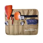 Camping Crockery Bag, Travel Cooking Utensils Organiser, Picnic Cutlery Storage, Hanging Bag, Travel Cooking Utensils Organiser for BBQ Camp cookware Kitchen kit