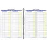 Adams Bookkeeping Record Book, Monthly Format, 8.5 x 11 Inches, White (AFR71)