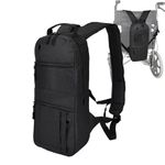 Healvaluefit Oxygen Cylinder Backpack O2 Tank Carrying Holder Bag Fit Size M4/A, M6/B, M9/C, M2, ML6 (Black)