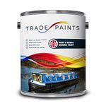 Boat Barge & Marine Gloss Enamel Paint (5 Litre, Black)