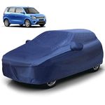 AUTOGUYS TF-I Car Cover for Maruti Suzuki WagonR [Year 2019 Onwards] - Dust & UV Proof Waterproof Car Cover (Blue)