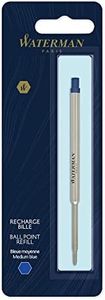 Waterman® Ballpoint Pen Refill, Medium Point, 0.7 mm, Blue