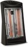 BLACK+DECKER Infrared Radiant Quartz Tower Heater, 1500W Space Heater with Adjustable Thermostat, Portable Heater with 2 Settings, Personal Heater for Home and Office, BHTI06, Black
