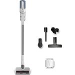 Miele Duoflex Vacuum Cleaner, Cordless and Bagless Multi-Use Flexible Stick Vacuum with Attachable MultiFloor Brush, in Brilliant White/Space Grey/Nordic Blue