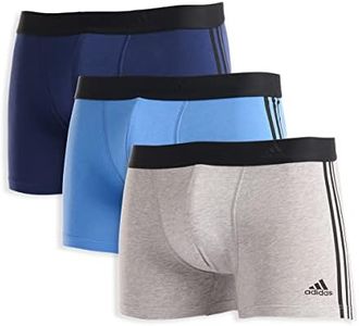 adidas Multipack Boxer (3pk) Cotone Variante 3 - 4A2M08, Boxer a pantaloncino Uomo, Assortito 67, S