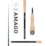 Tenkara USA Amago Fly Rod 13.5 ft. (410cm) Matte Black Telescopic Rod