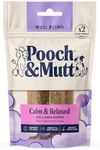 Pooch & Mutt - Calming Collagen Chew Treat, Beef Collagen Dog Chews for Calming, 110g (2 chews)