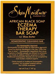 SheaMoisture African Black Eczema Therapy Medicated Bar Soap Wash, 5 Ounce