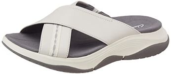 Clarks Wave2.0 Sun. White Combi UK-4