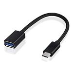 OTG USB C Adapter Cable Compatible with Amazon Fire 10 Latest Generation,- On The Go USB C to Female USB Adapter