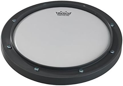 Remo RT-0010-00 10" Gray Tunable Practice Pad with Ambassador Coated Drumhead