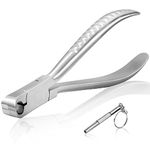 SPEEDWOX Stainless Steel Eyeglass Cutting Pliers 6-Inch Eye Glasses Repair Cutter Plier Plastic Rubber Plugs Screw Cutting Adjusting Eyeglasses Repairing Plier with Eyeglass Repair Screwdriver