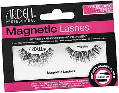 ARDELL Pestañas Postizas Magnéticas. Magnetic Lashes Wispies. Sin Adhesivo - Reutilizables. Utilizar con Eyeliner Magnético. 1 Par de Pestañas - 1 Set