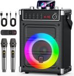JYX Karaoke Machine with 2 Wireless